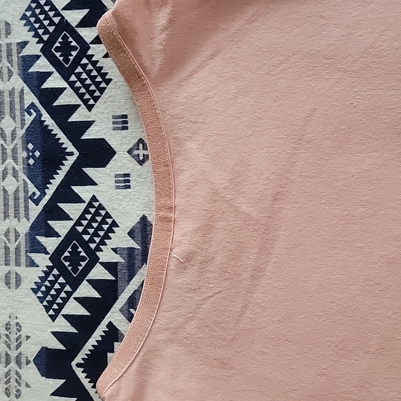 Hanna Andersson Blush with Sparkle Trim Tee - Picture 8 of 8